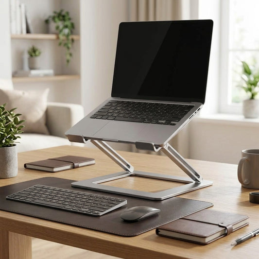 Skinliora™ Elevora Adjustable Aluminum Laptop Stand