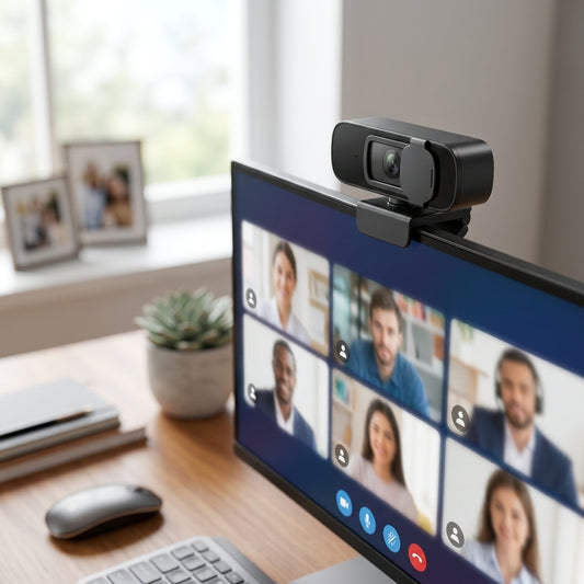 Skinliora™ FrameNest 2K USB Webcam