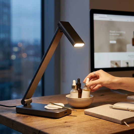 Skinliora™ LumiFold Adjustable LED Desk Light