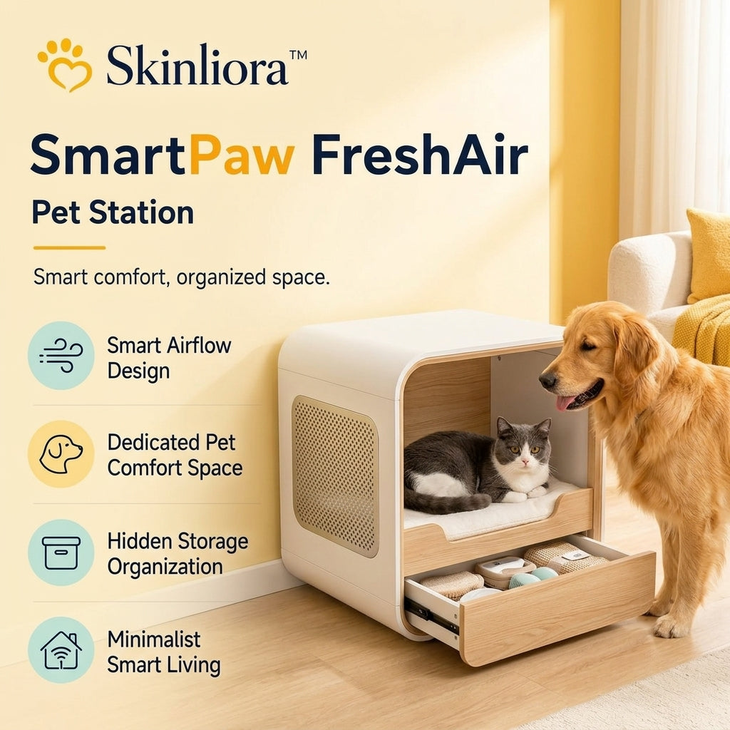 Skinliora™ SmartPaw FreshAir Pet Station