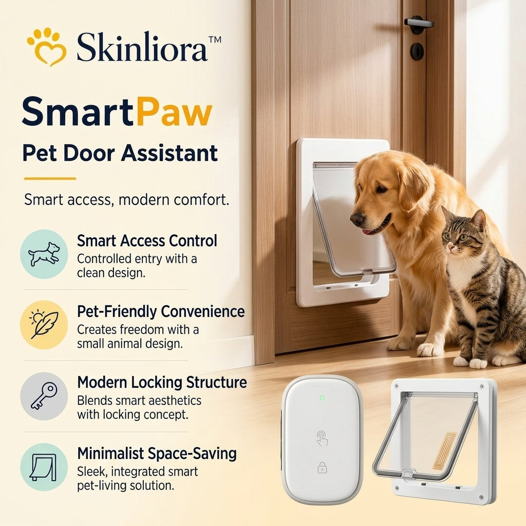 Skinliora™ SmartPaw Pet Door Assistant